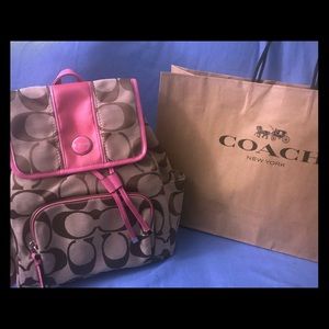 🛑SOLD🛑NEW LISTING AUTHENTIC COACH BACKPACK!💕